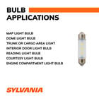 SYLVANIA 578 WHITE SYL LED Mini Bulb, 1 Pack, , hi-res